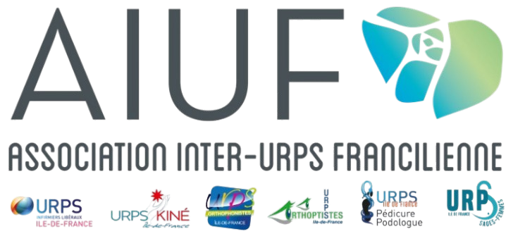 Logos AIUF et URPS de Gwladys FONTAINE
